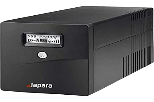 Lapara LA-VST-2000LCD Sistema de Alimentación Ininterrumpida SAI 2000VA 1200W LCD Interactivo