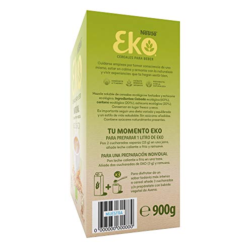 Nestlé EKO Cereales solubles sabor Natural Ecológico- 1 paquete x 900 g